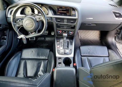 2015 Audi S5 Premium Plus from USA, damaged, VIN WAUCGAFH3FN003687